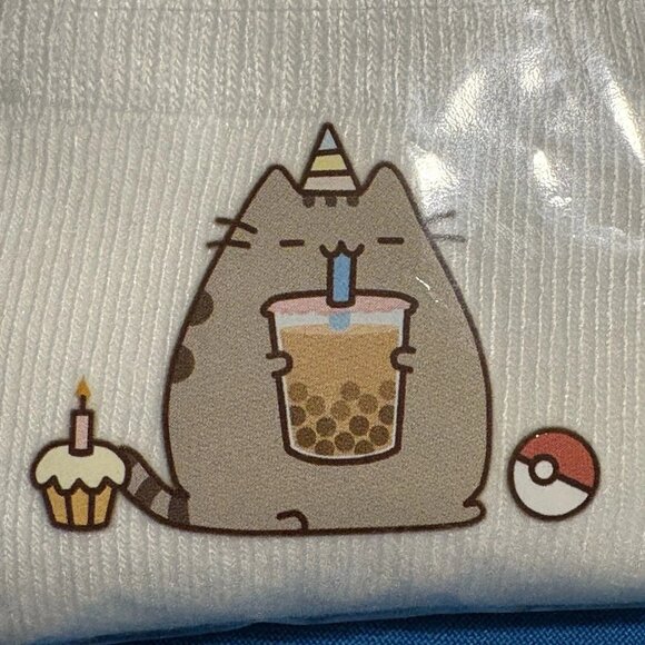 Kitty Cat Girl's Women's Teen's Crew Socks Tea Stocking Stuffer - Picture 1 of 4